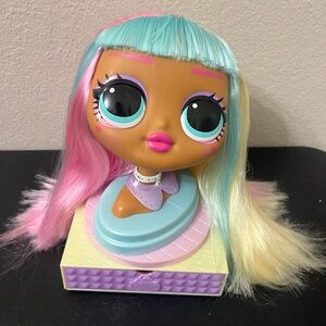LOL Surprise Omg Styling Doll Head Candylicious
